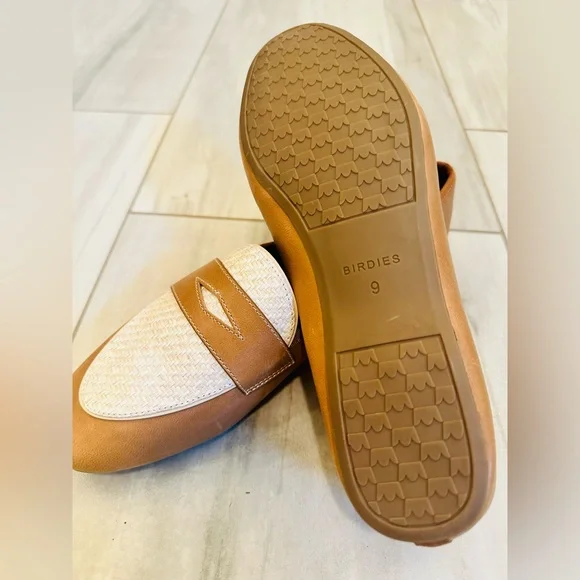Women’s Birdies Vesper Loafers in Cappuccino Leather, size 9, NWOT/box - Picture 13 of 14